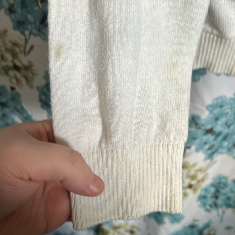 Forever 21 stripped white cardigan - Picture 8 of 11